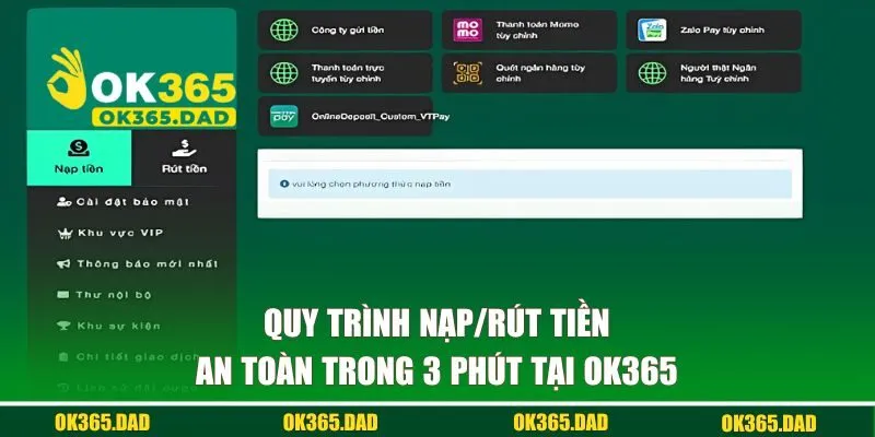 Lịch sử rút tiền giúp theo dõi trạng thái từng lệnh